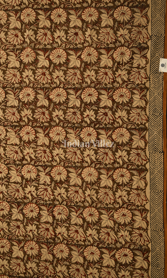 Light Green Bagru Block Printed Cotton Suit Sets