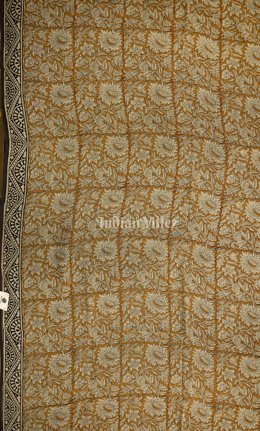 Light Yellow Cream Bagru Block Printed Kotta Suit Sets
