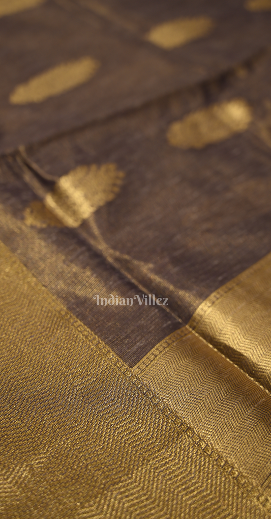 Blue Paithani Zari Tissue Silk Saree