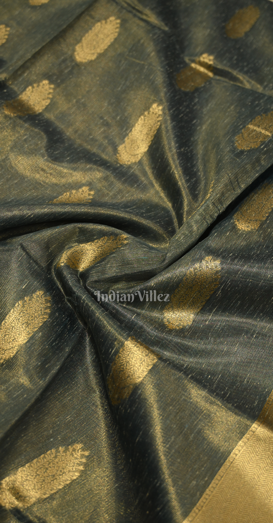 Light Blue Paithani Zari Tissue Silk Saree