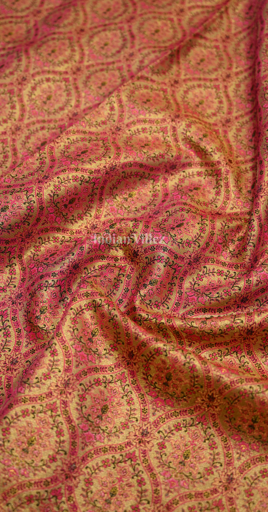 Multicolor Bridal Kanjivaram Silk Saree