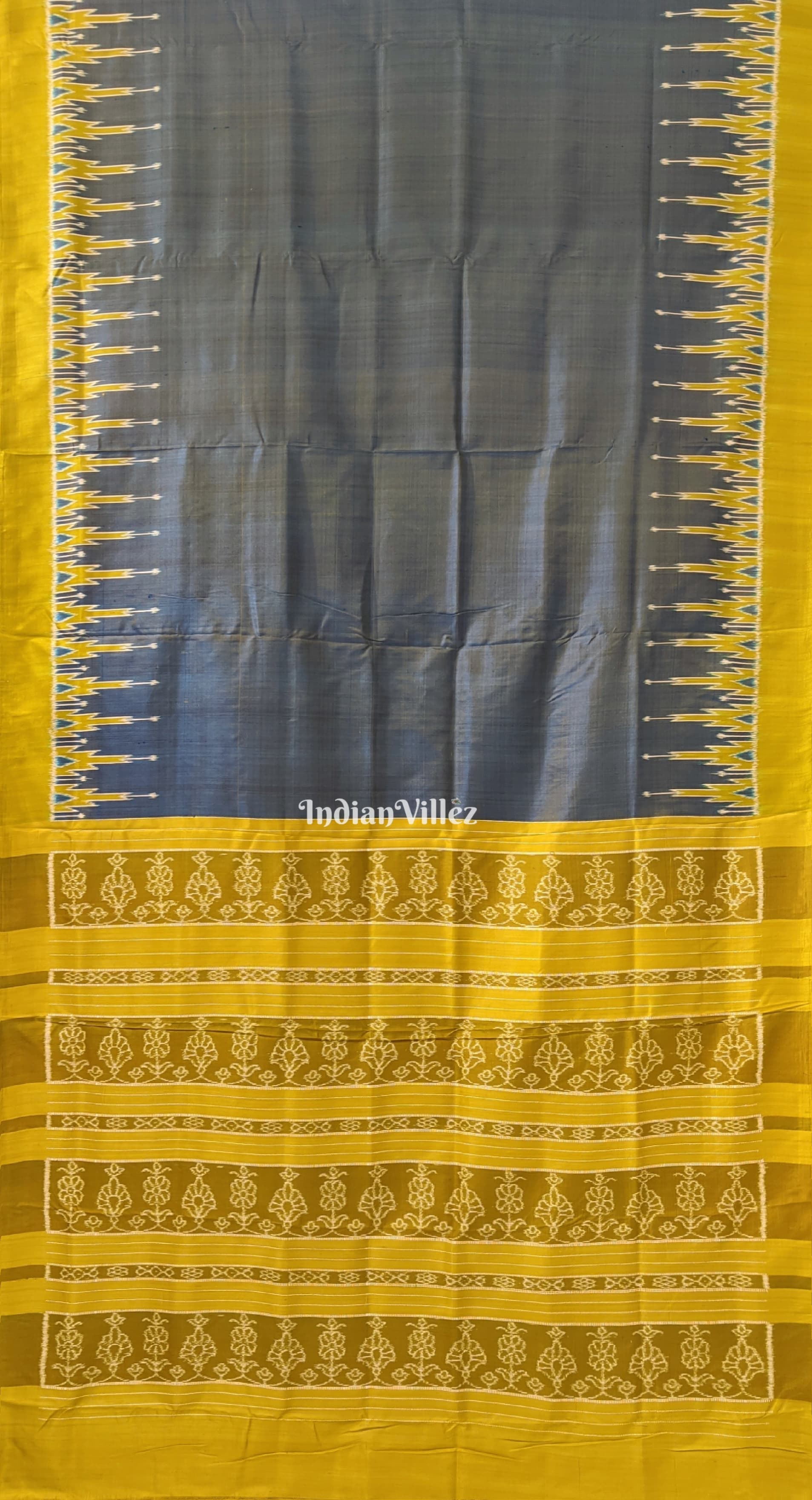 Mehendi & Mint Green Dual Tone Contemporary Silk Saree