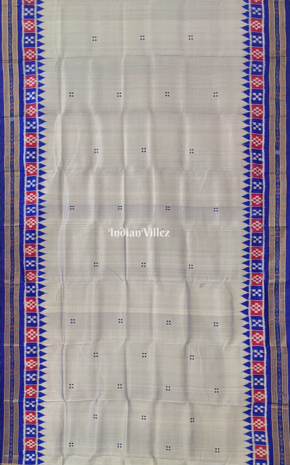 Light Purple Butta Design Pasapali Khandua Silk Saree