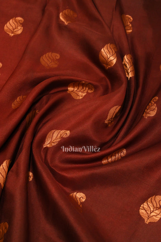 Black Maroon Pure Kanjivaram Silk Saree