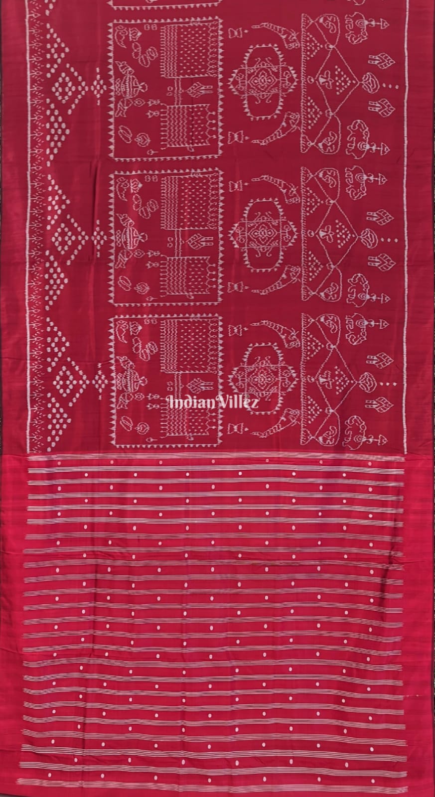 Maroon Wedding Theme Contemporary Silk Saree