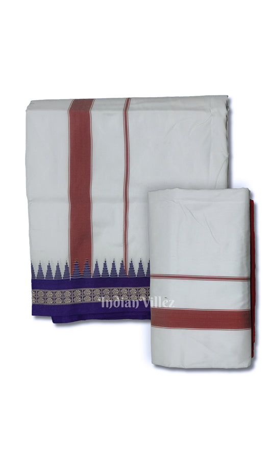 White Odisha Handloom Sambalpuri Cotton Joda