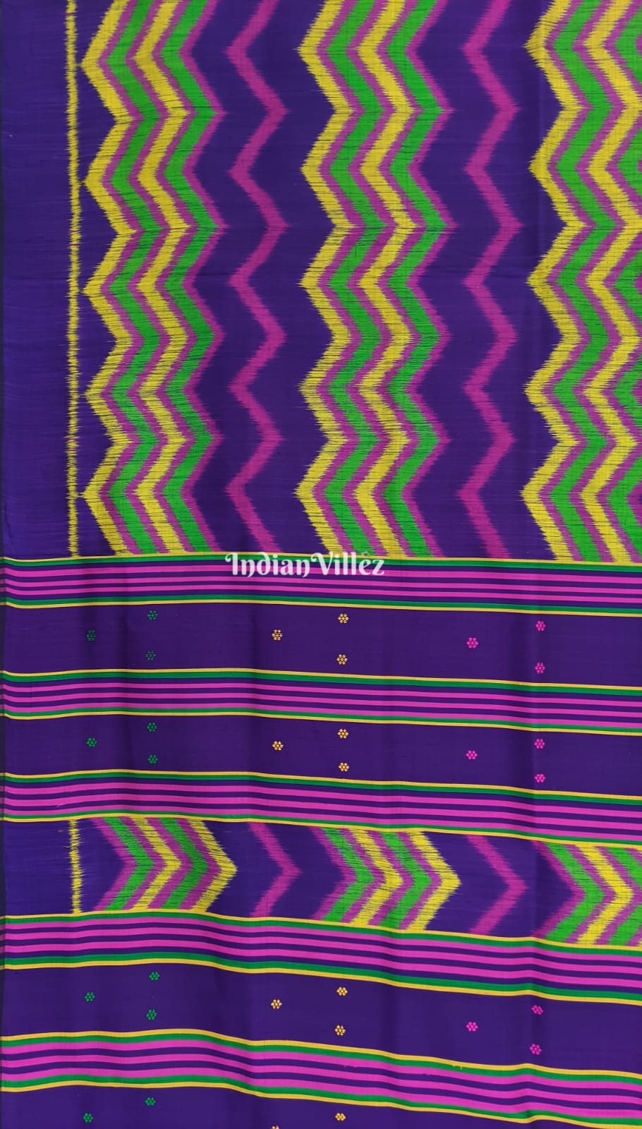 Multicolor Odisha Handloom Contemporary Silk Saree