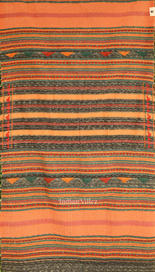 Multicolor Dongaria Handloom Shawl