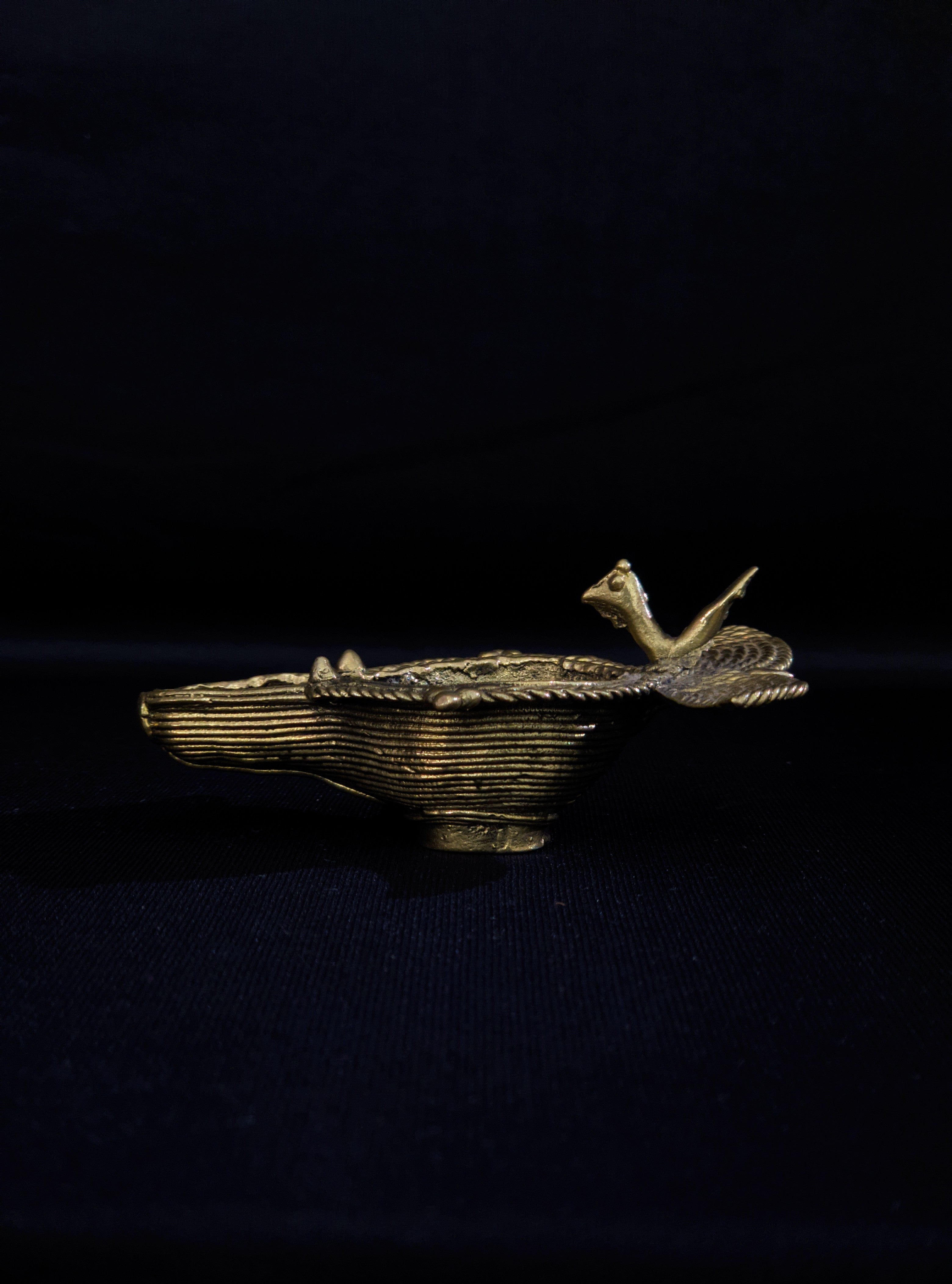 Dhokra Hand Lamp