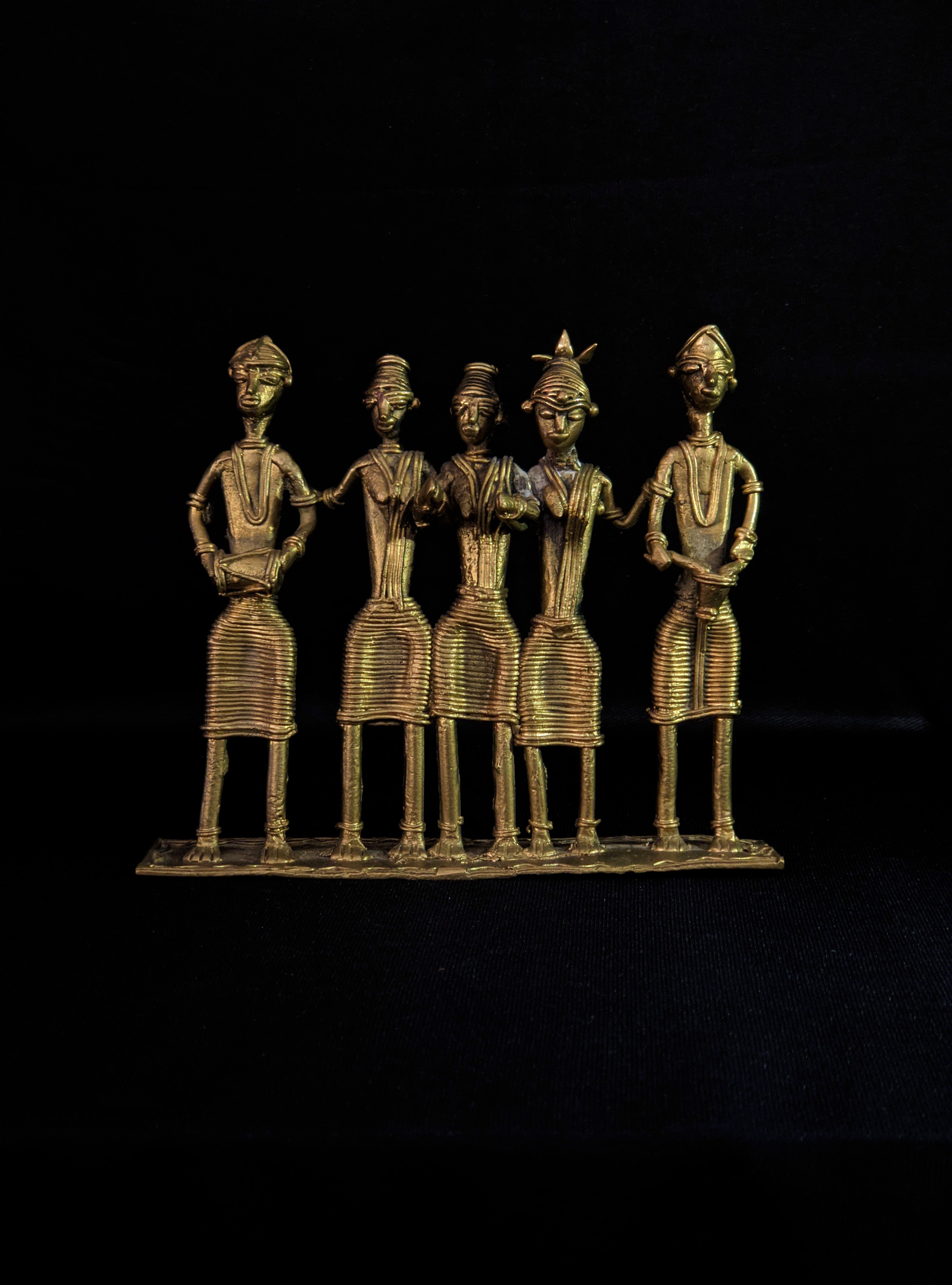 Dhokra Art Tribal Group Dance (5 in 1)