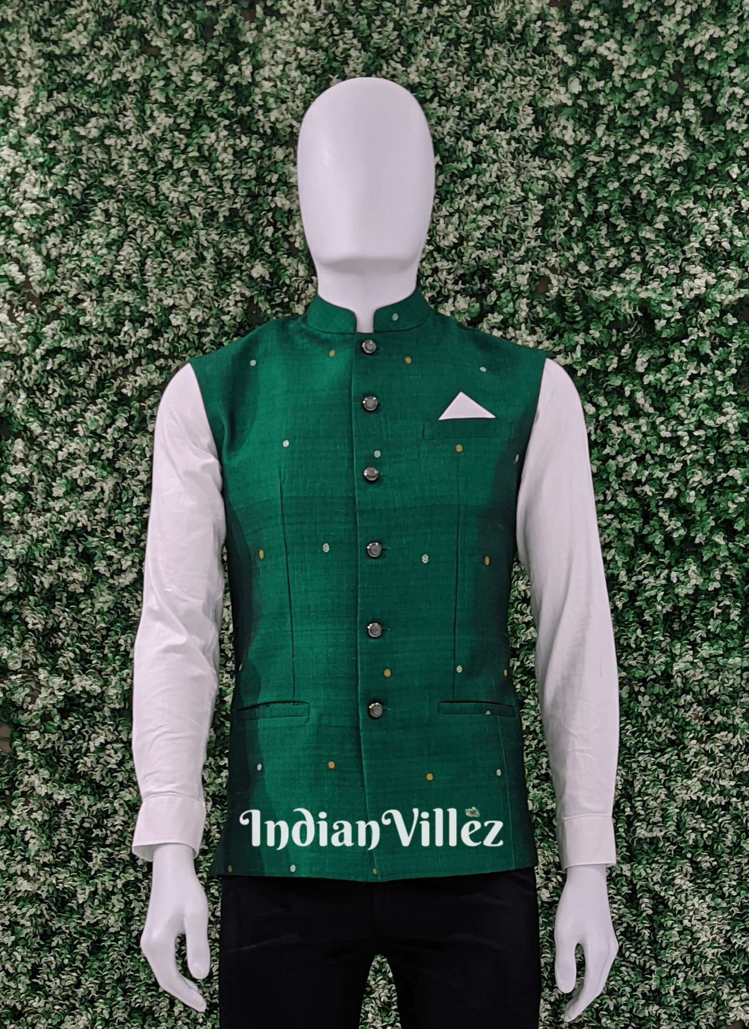 Sambalpuri sales nehru jacket