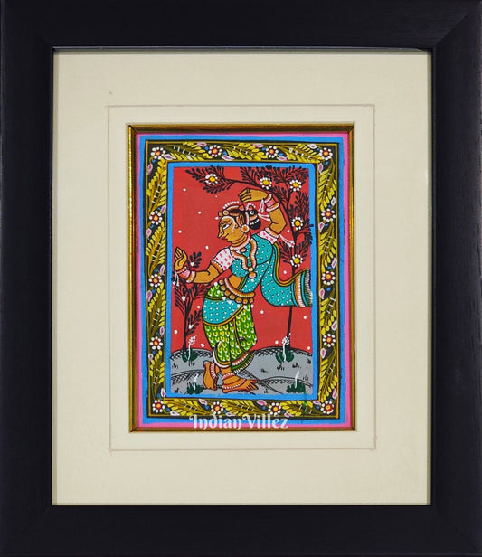 Debadashi Pattachitra Painting For Home Wall Art Decor ( With Frame)
