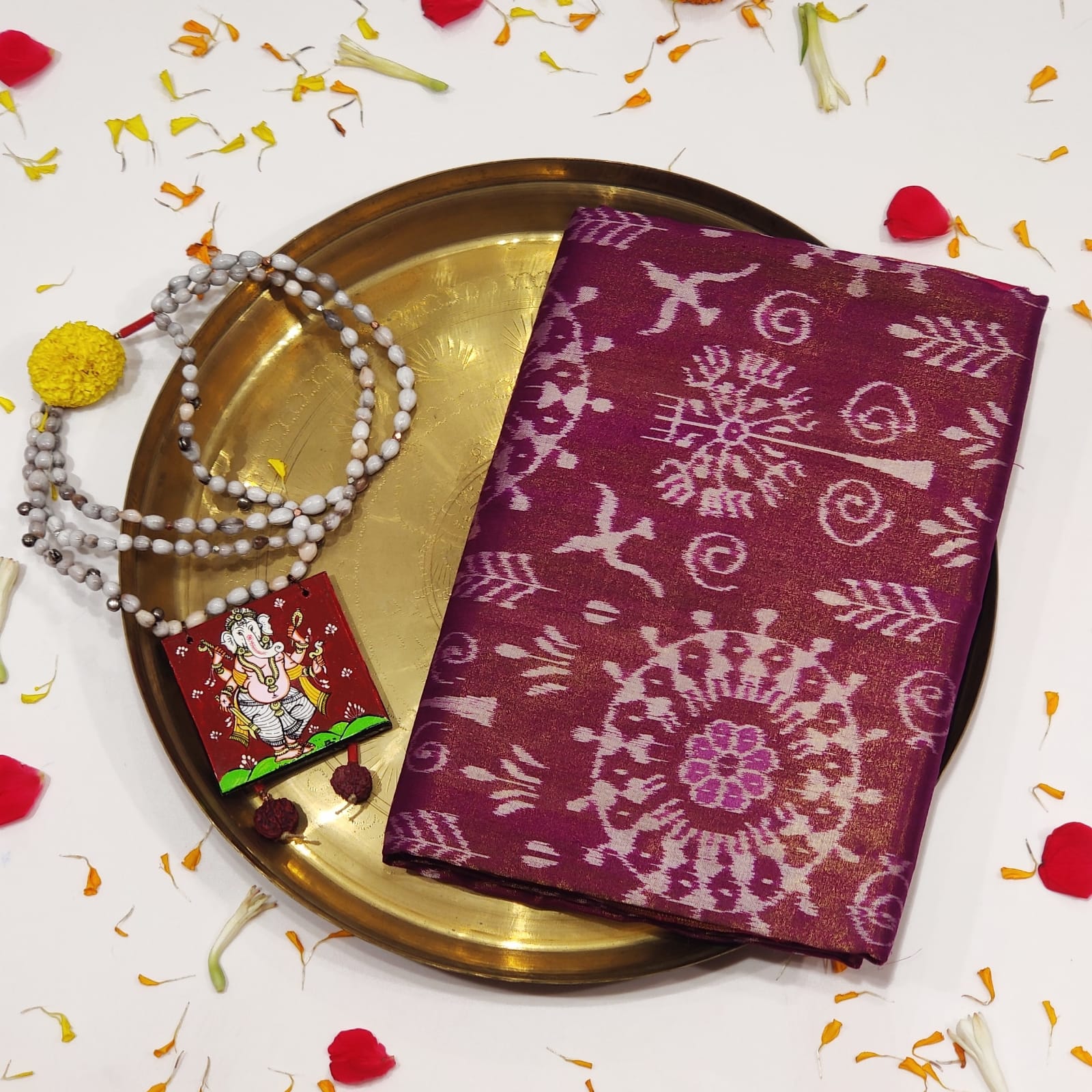 Zari Sambalpuri (Tissue)