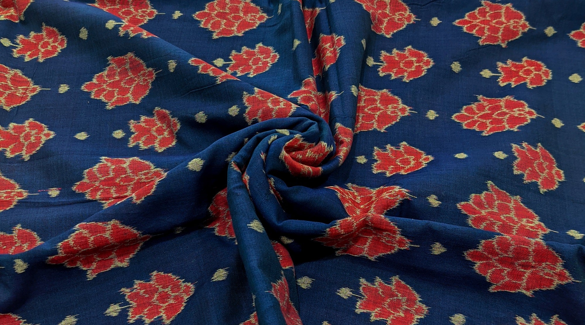 Buy Pure Odisha Ikat Sambalpuri Cotton & Silk Fabric Online – IndianVillèz