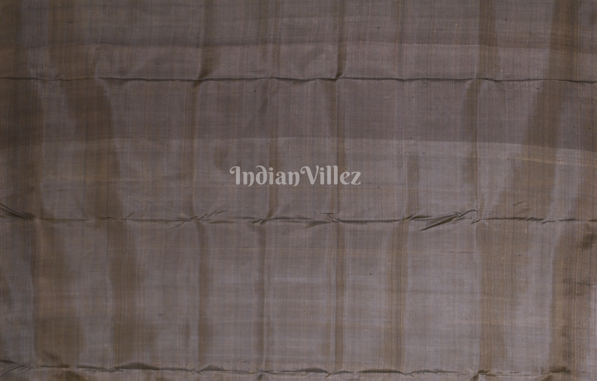 Green Black Nabakothi Odisha Ikat Contemporary Designer Silk Saree