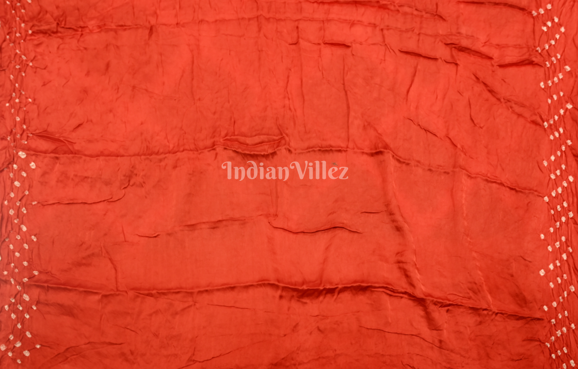 Pink with Multi Color Bandhej Gharchola Gaji Silk Saree with Zari Work 