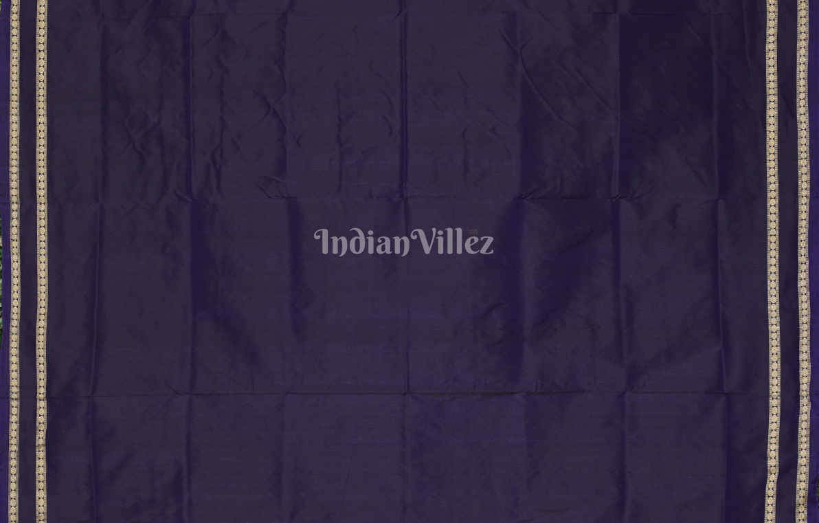 Magenta Pink Purple Dolabedi Odisha Ikat Bomkai Sambalpuri Ikat Silk Saree