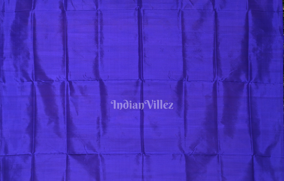 Mustard Yellow Blue Odisha Ikat Bomkai Sambalpuri Silk Saree 