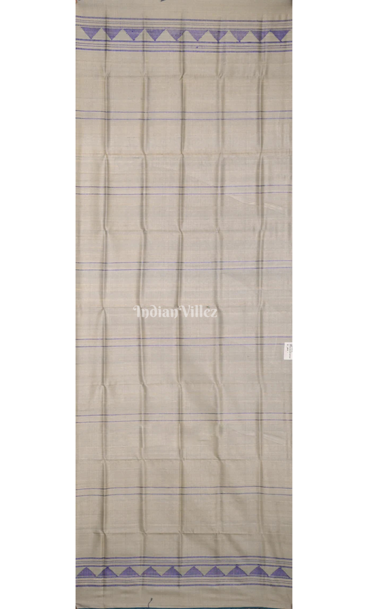 Off white Pure Gopalpur Tussar Silk Stole