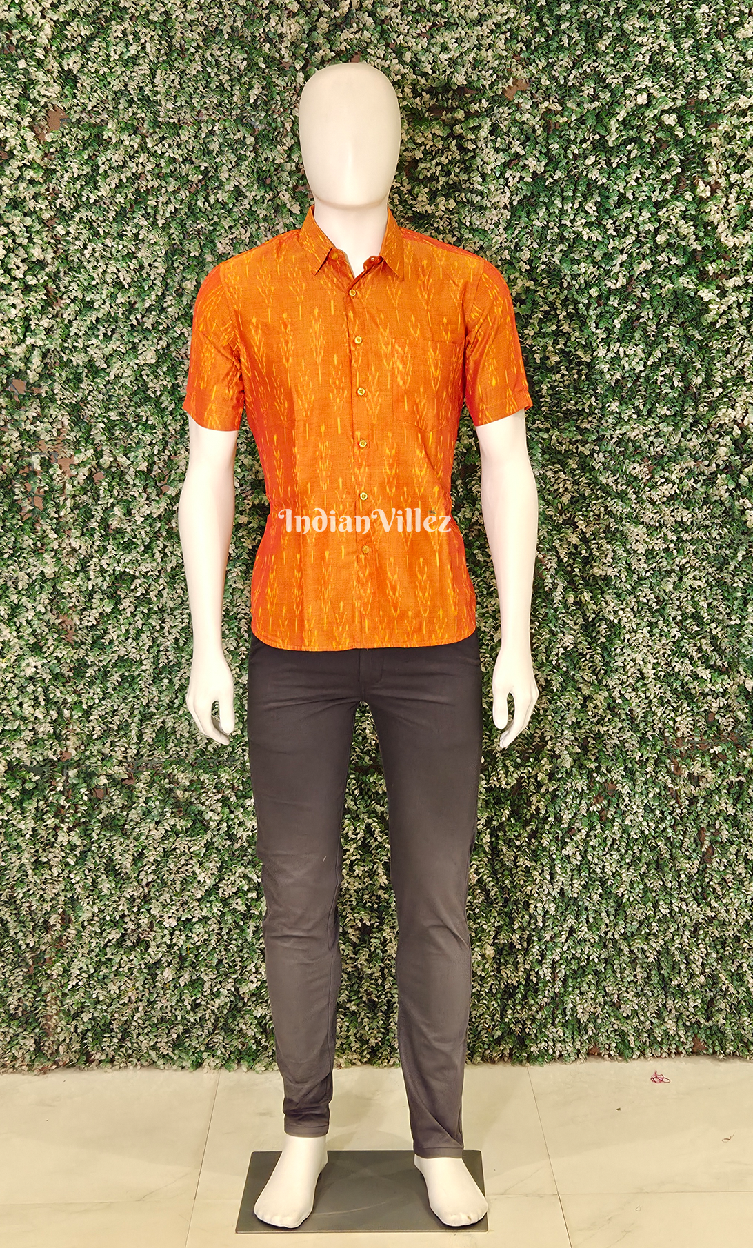 Handwoven Sambalpuri Ikat Men's Shirt