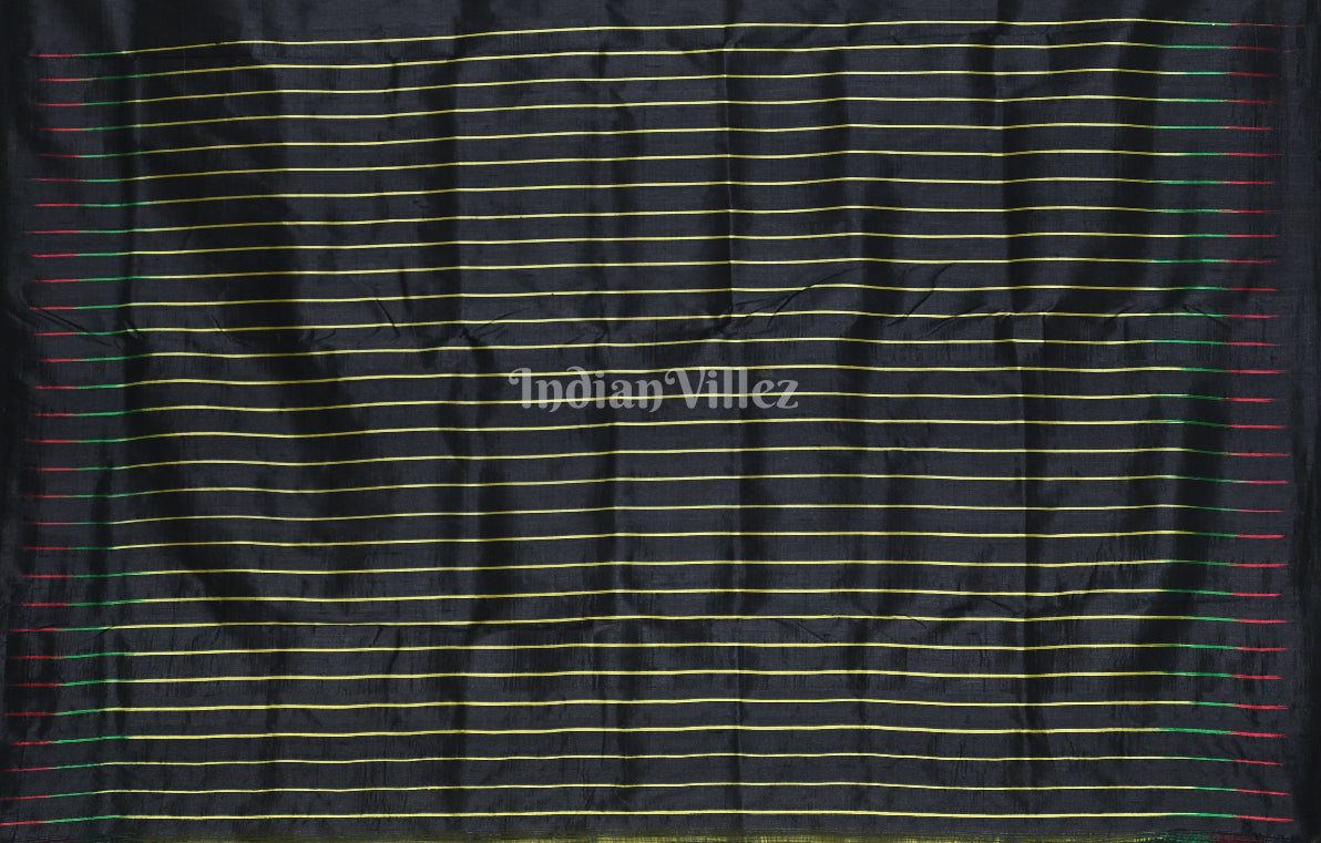 Mehendi Green Red Fish Motif Odisha Ikat Contemporary Silk Saree