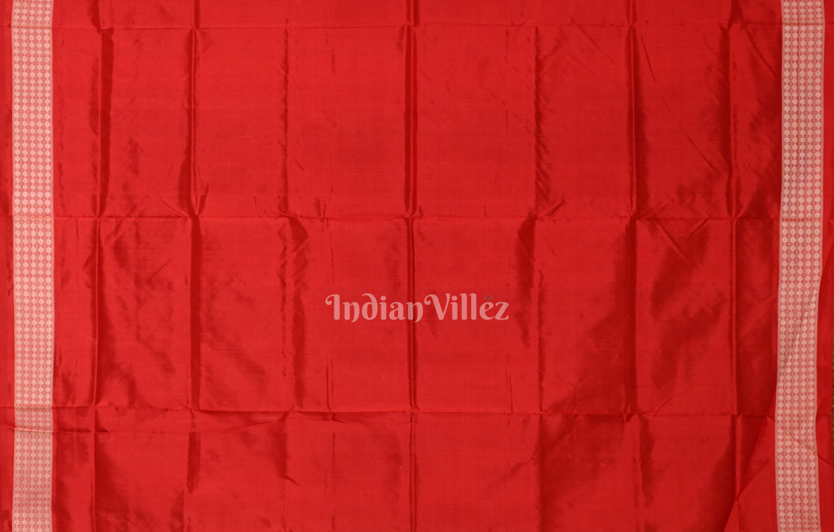 Multicolour Pasapali Odisha Ikat Sambalpuri Silk Saree 