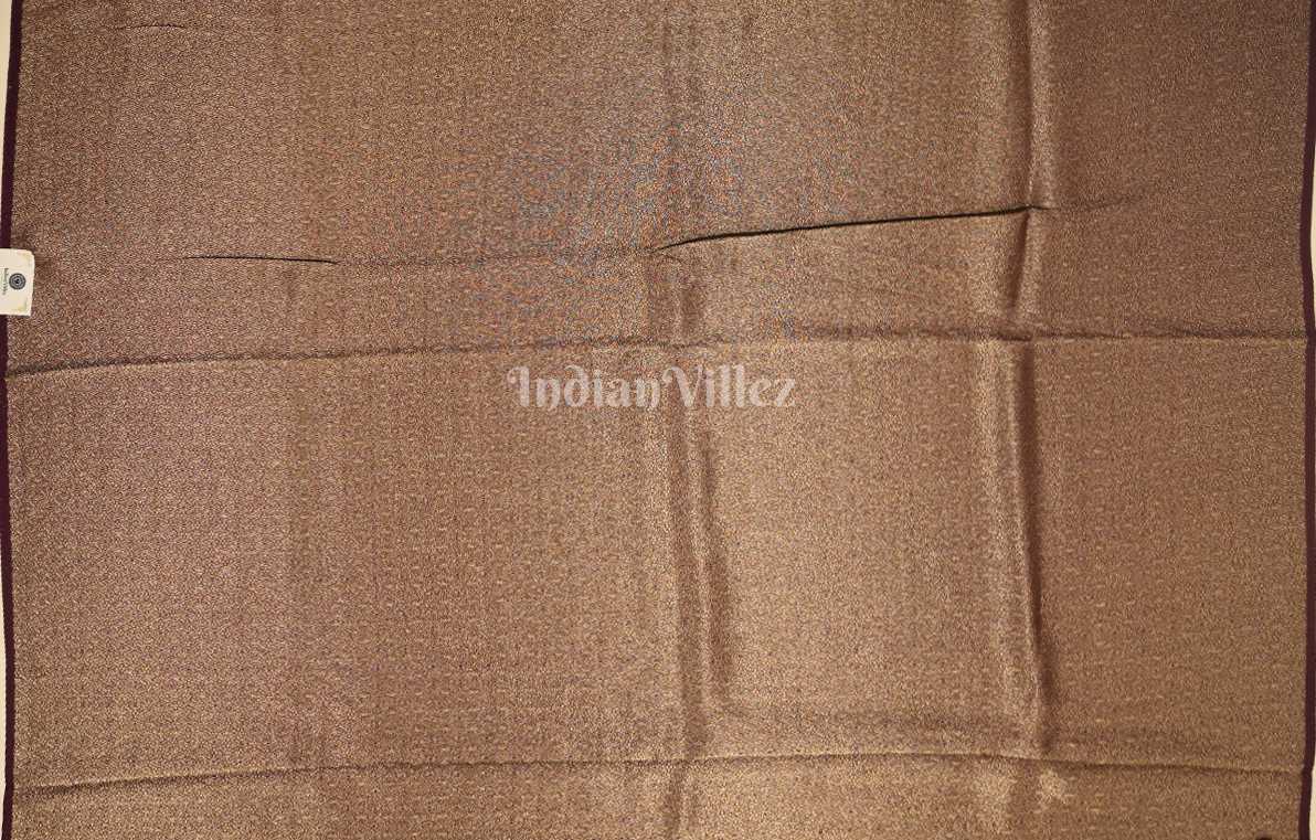 Exclusive Beautiful Purple Pure Katan Banarasi Silk Saree 