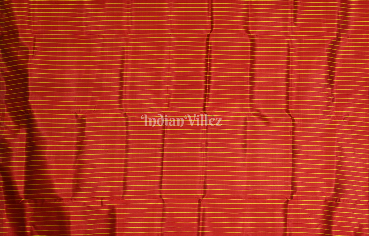 Maroon Yellow Odia Barnamala Odisha Ikat Contemporary Designer Silk Saree