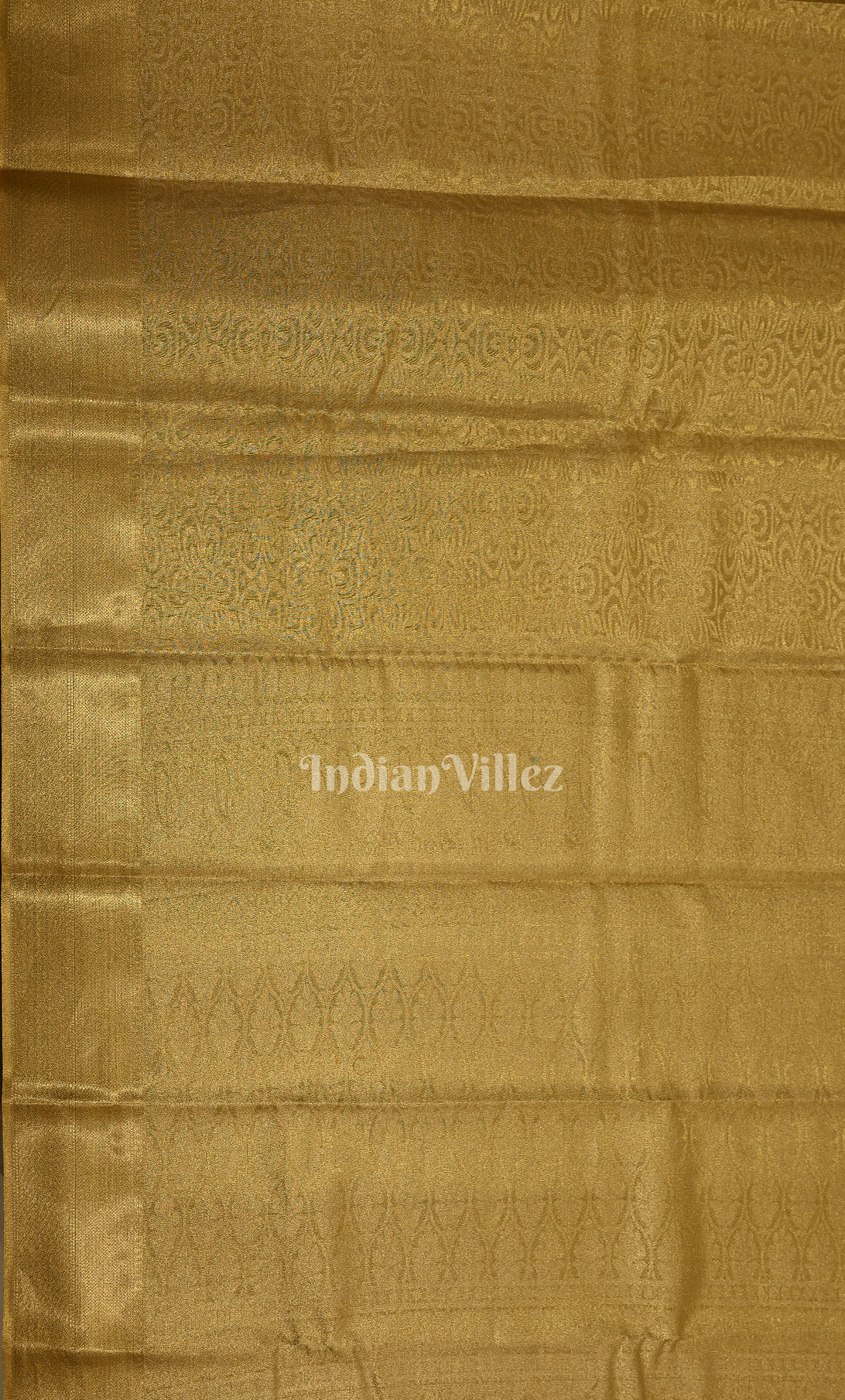 Golden  Brocade Pure Kanjivaram Tissue Silk Saree 