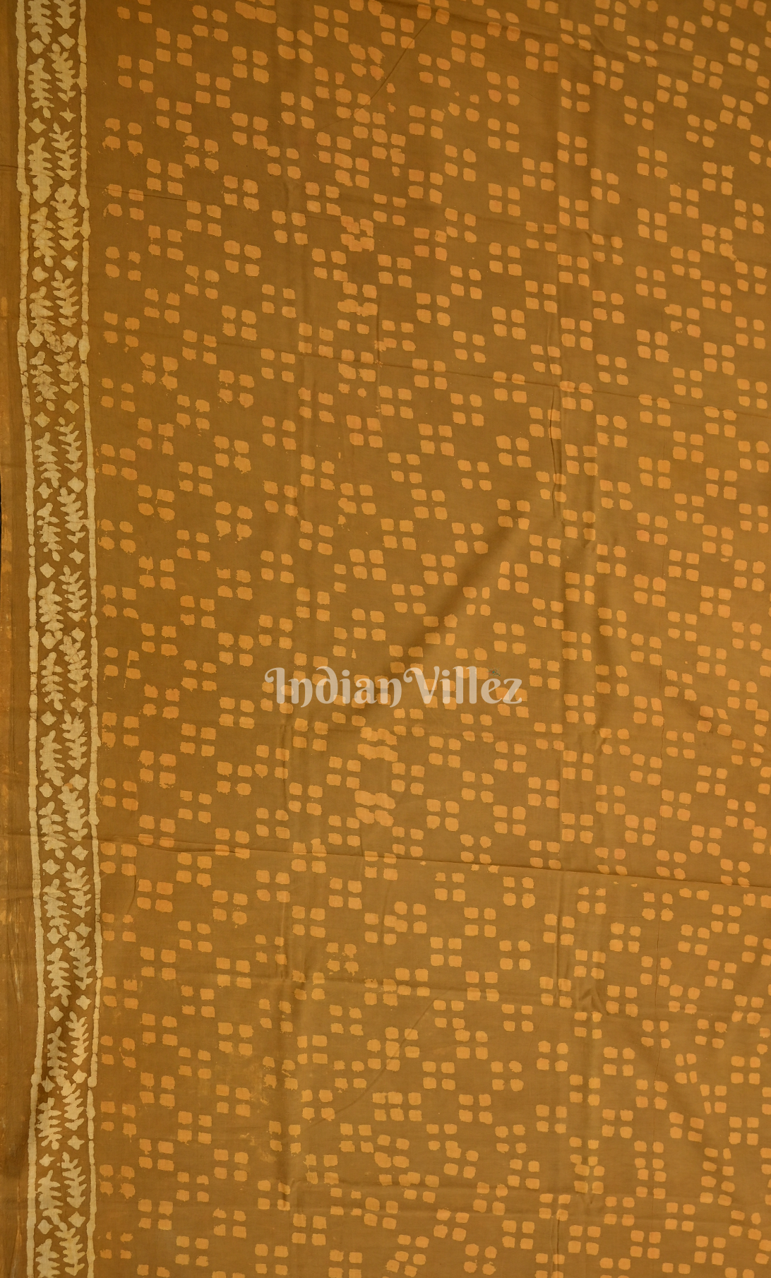Mustard Yellow Dabu Block Printed Kotta Suit Sets