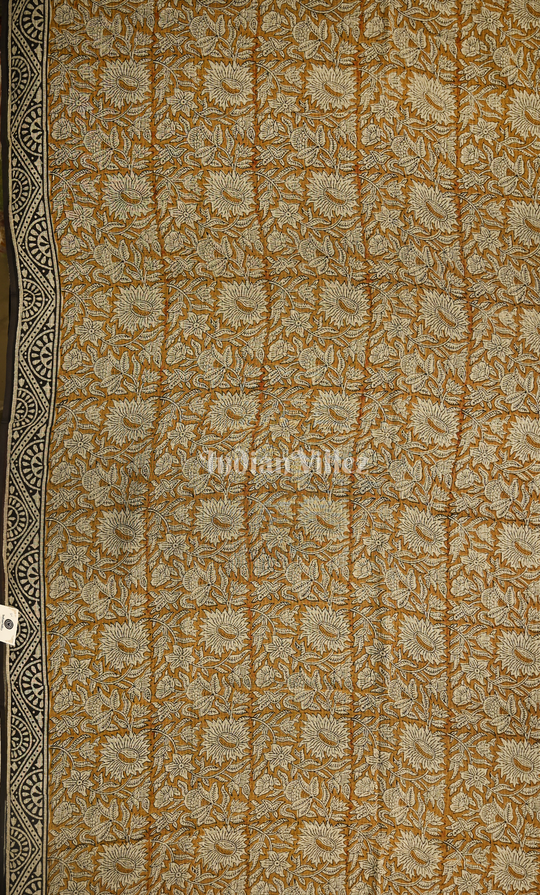 Light Yellow Cream Bagru Block Printed Kotta Suit Sets