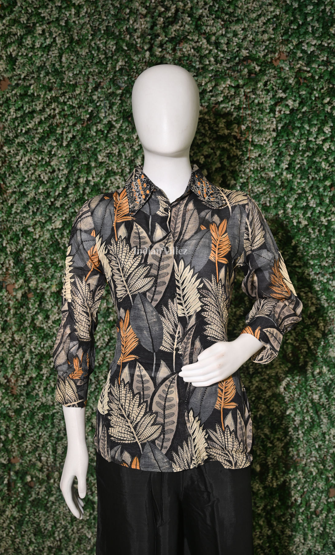 Multi Color Floral Printed Short kurta with Palazzo Set