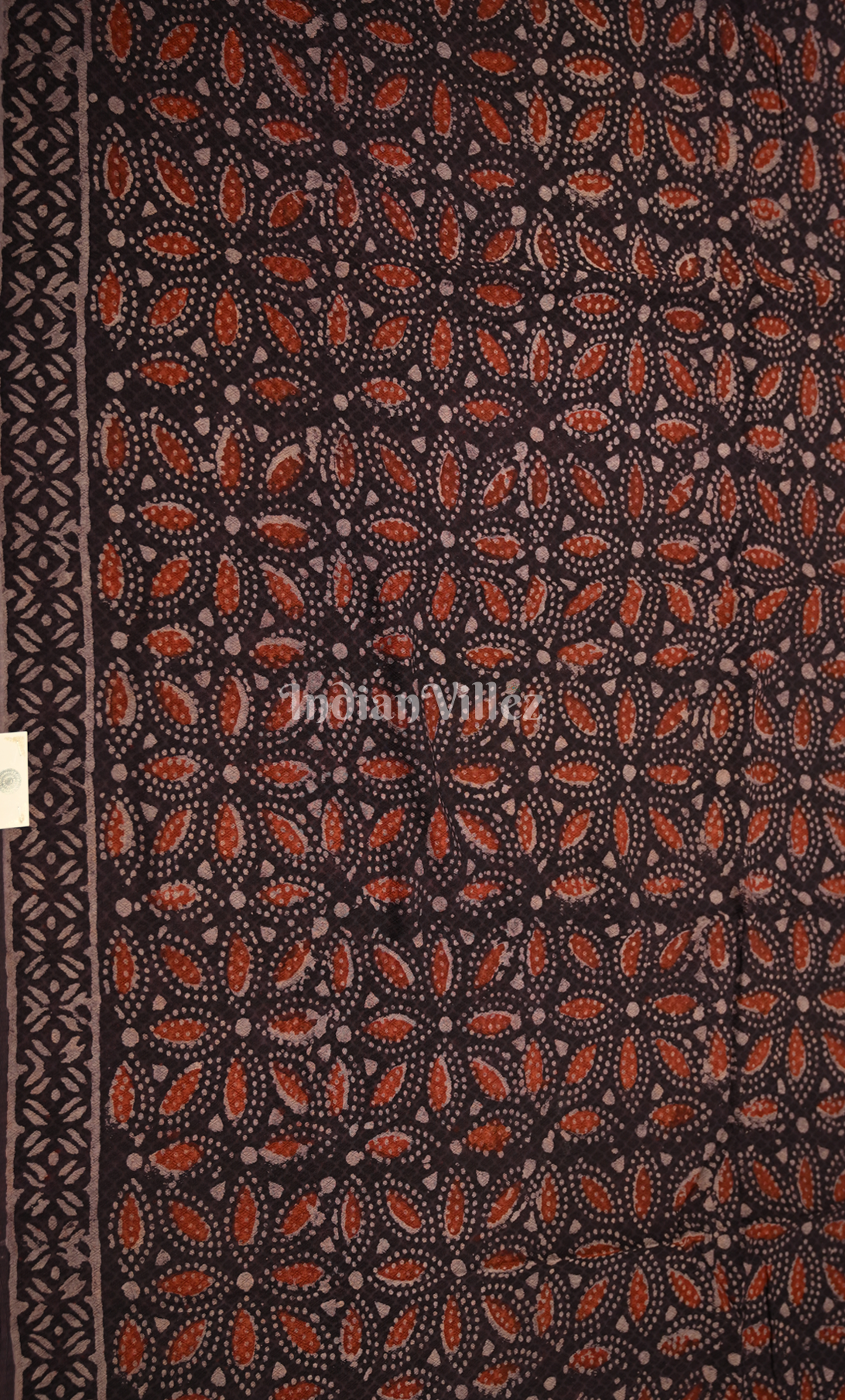 Blue Brown Block Printed Cotton Suit Sets