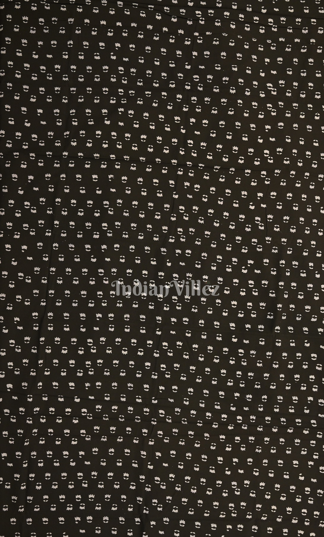 Black Golden Strips Block Printed Cotton Suit Sets 