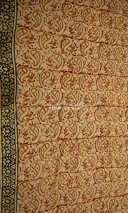 Multicolour Bagru Block Printed Cotton Suit Sets 