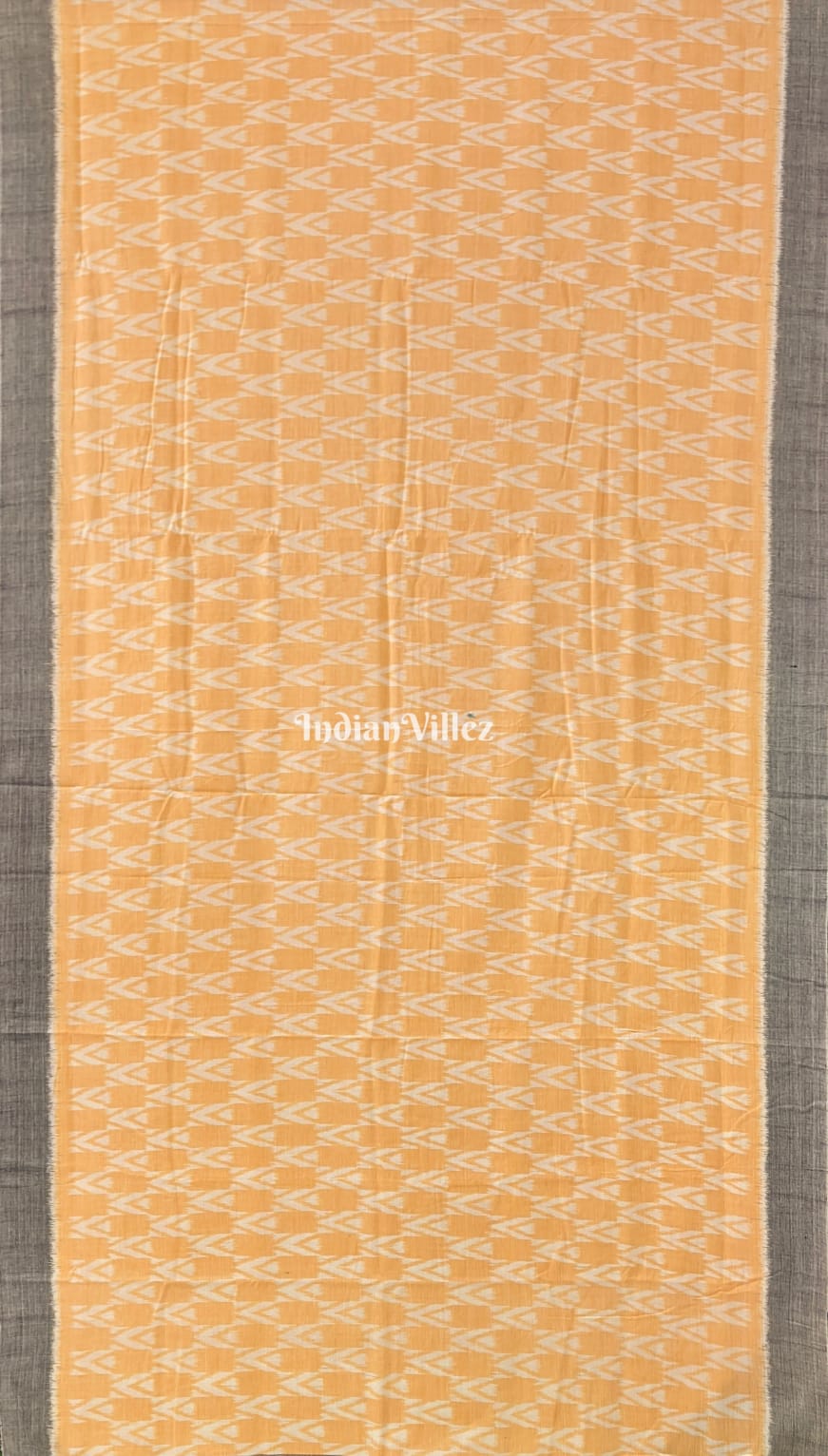 Lemon Yellow Odisha Handloom Cotton Saree