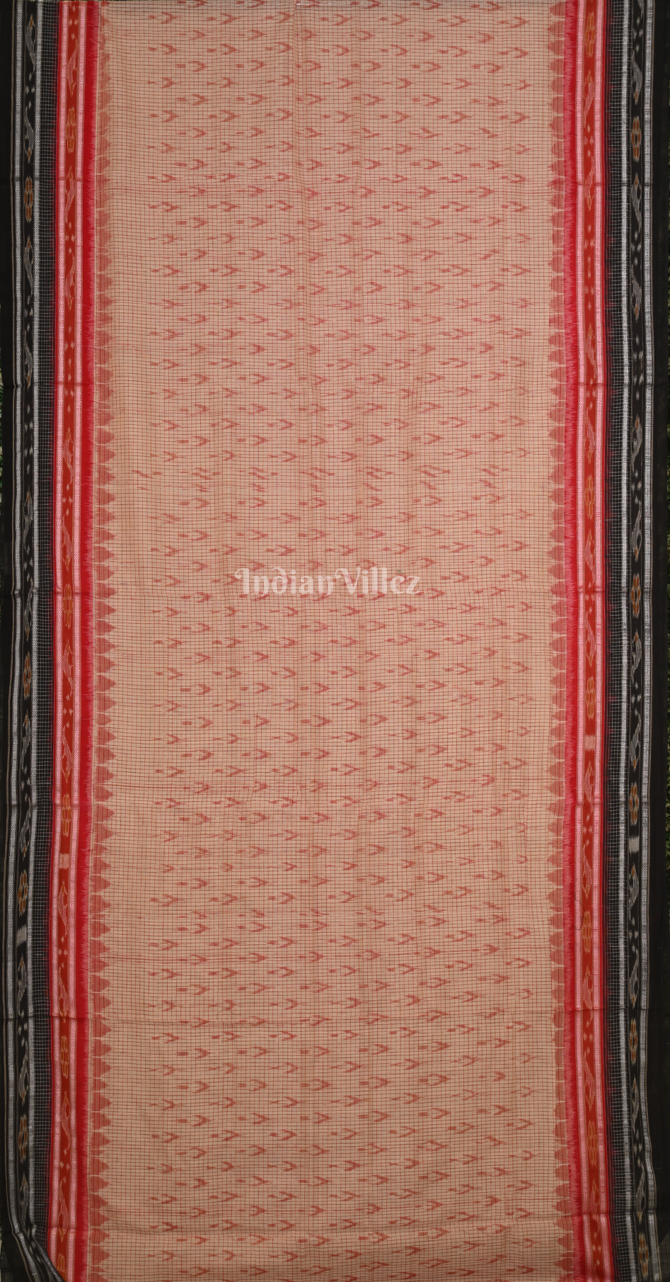 Sachipar and Mayurchandrika Sambalpuri Ikat Cotton Saree