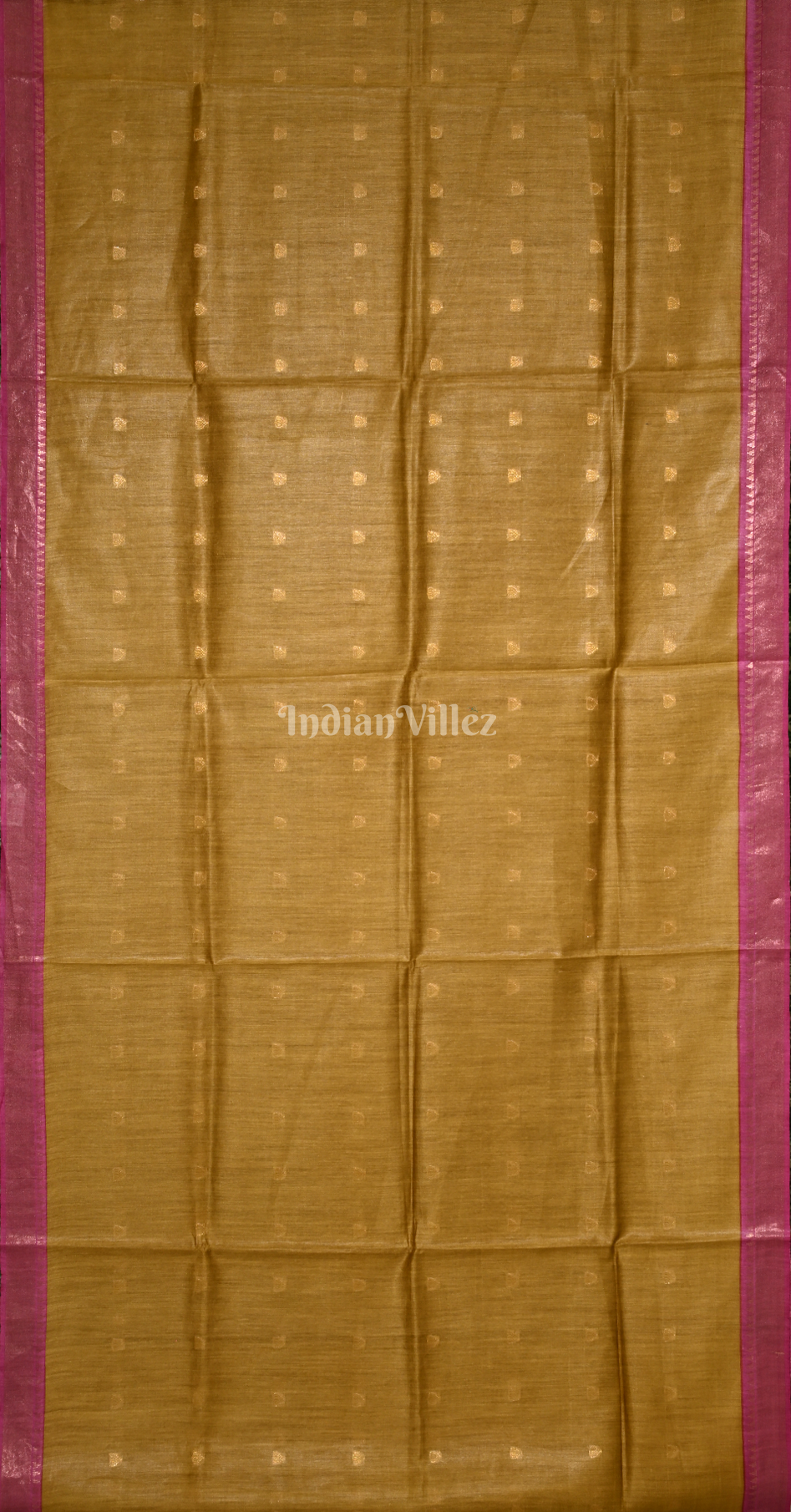 Mehendi Green Magenta Pink Pure Kanjivaram Soft Silk Saree