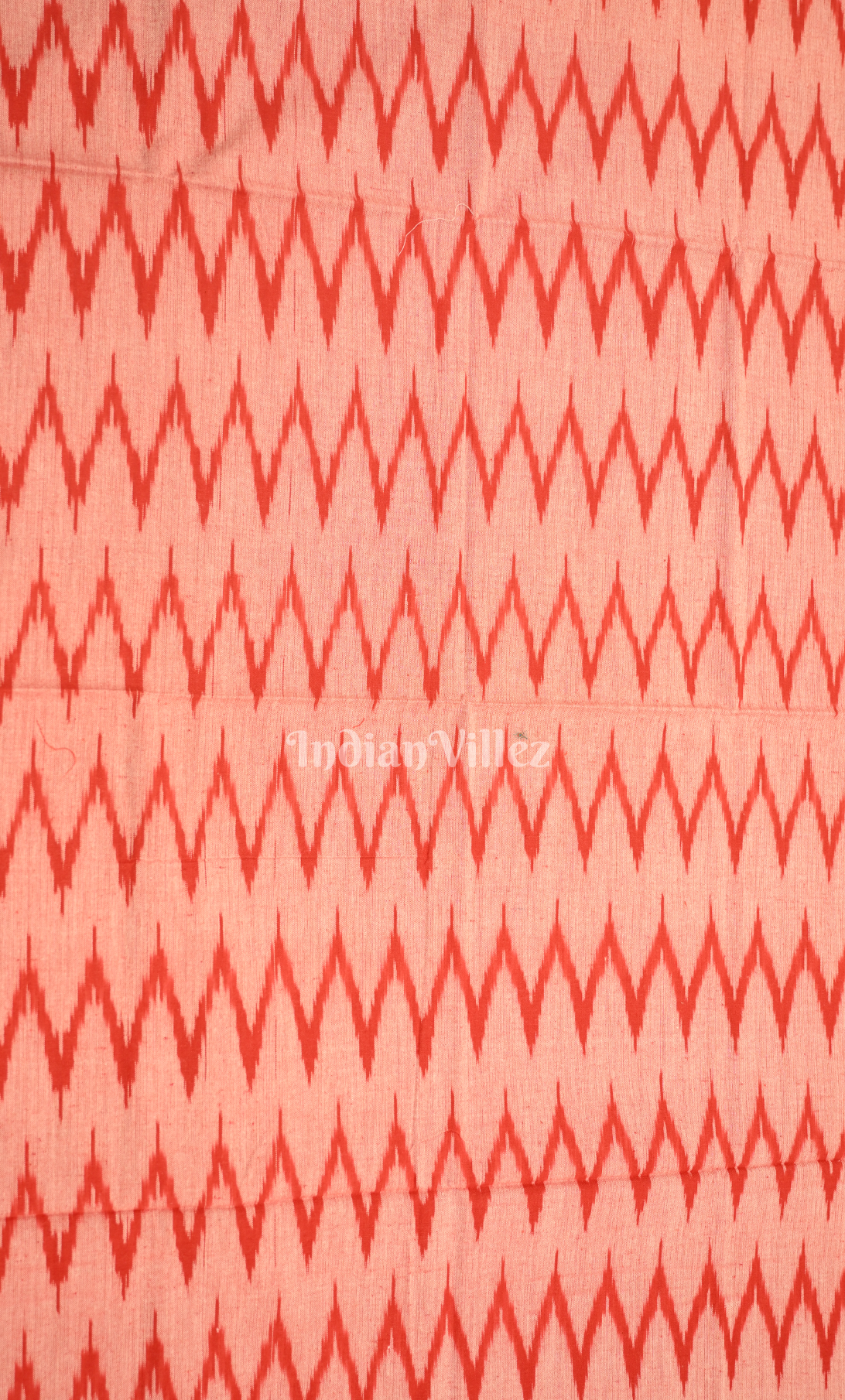 Light Pink Pochampally Ikat Cotton Unstitched Suit Sets