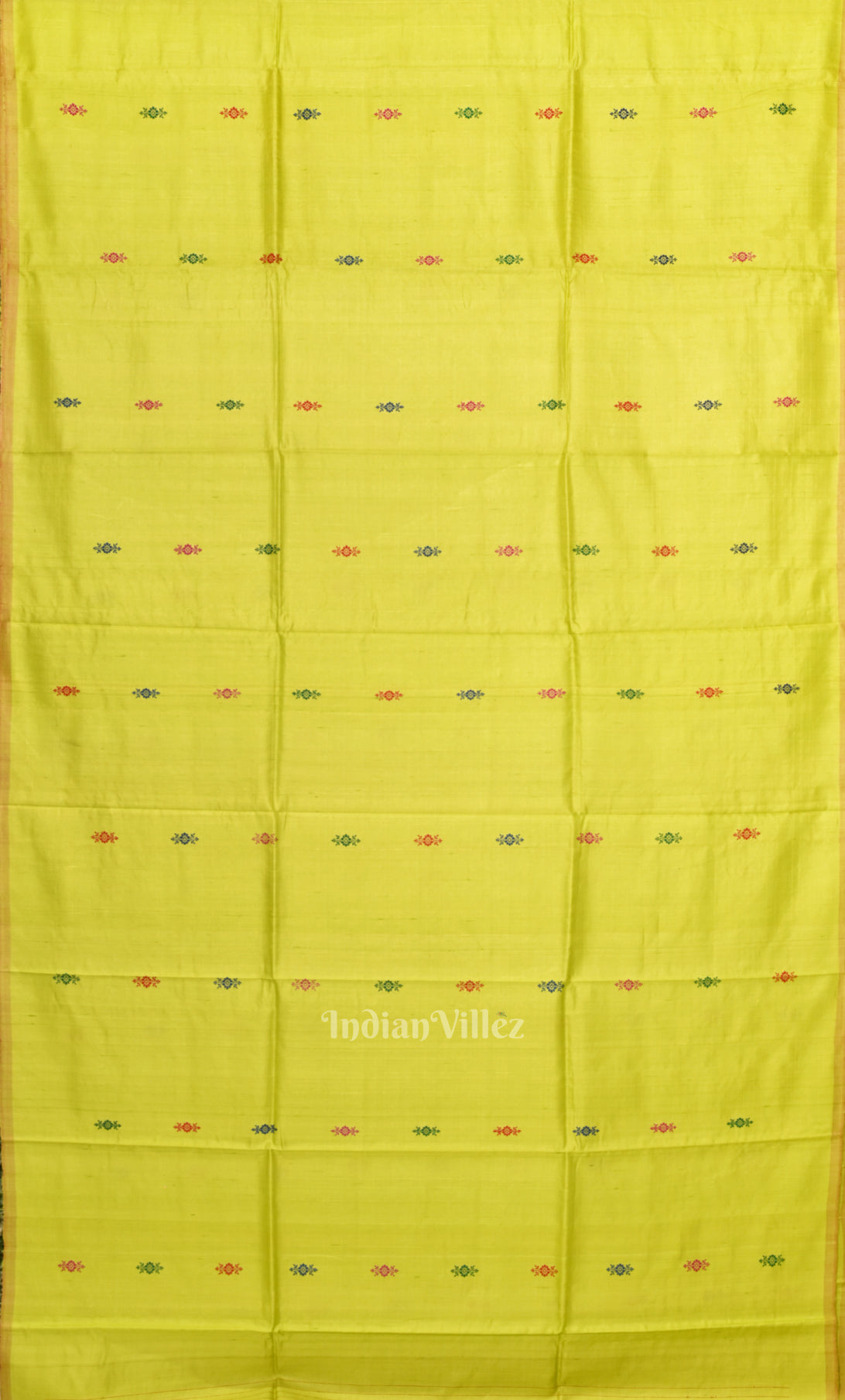 Mehendi Green Gopalpur Tussar Silk Saree