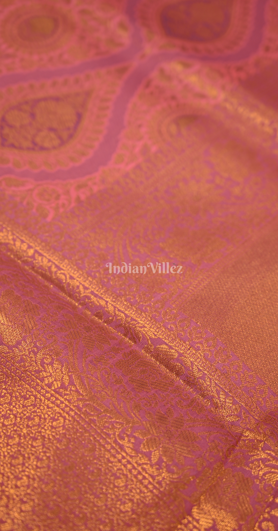 Pink Weaving saree