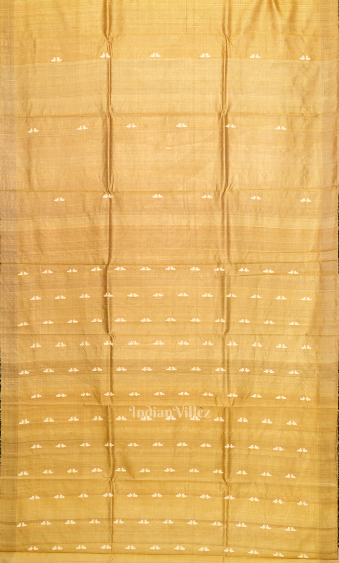 Golden Yellow Gopalpur Tussar Silk Saree 