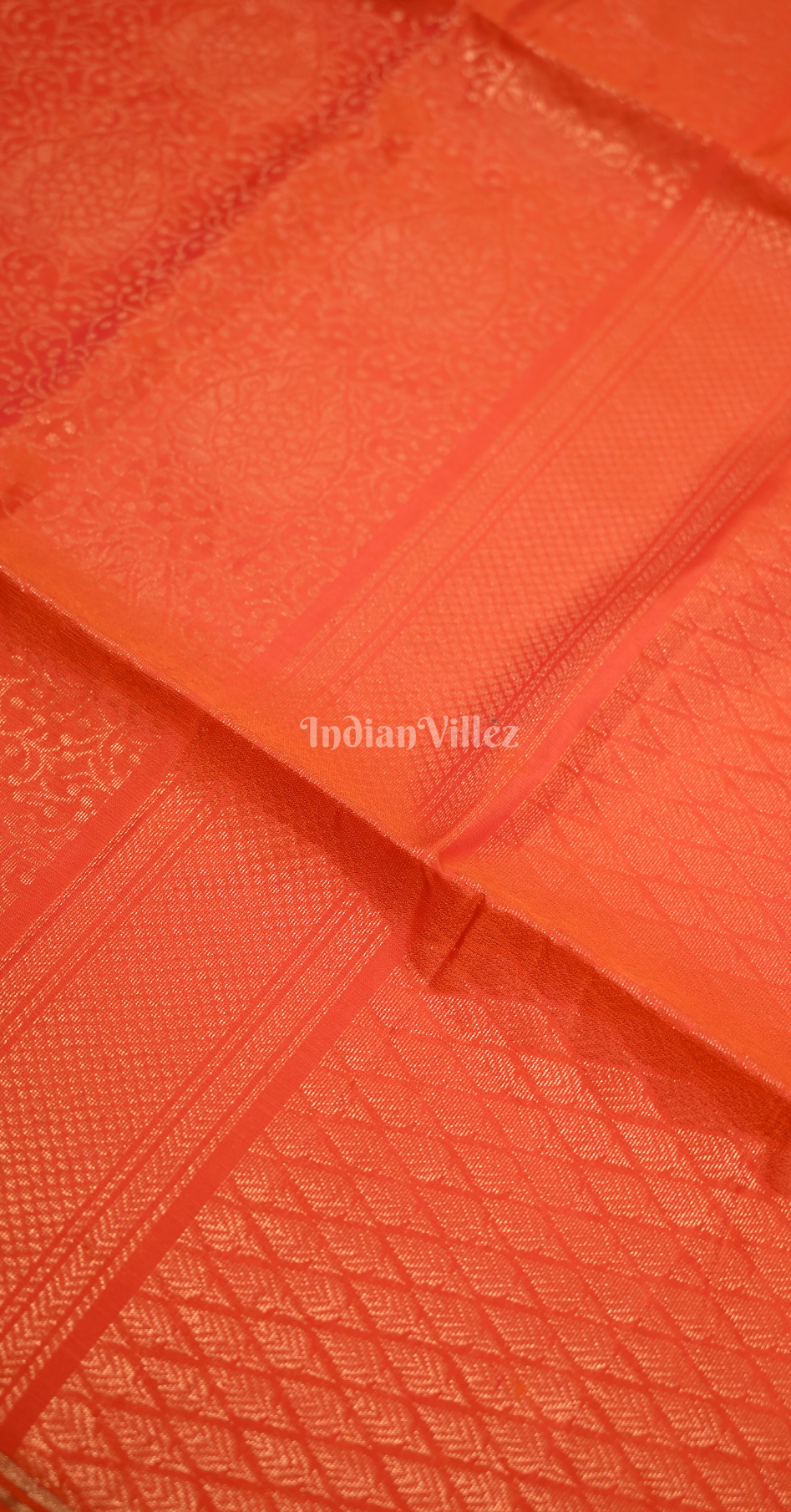 Red Golden Floral Pure Kanjivaram Soft Silk Saree