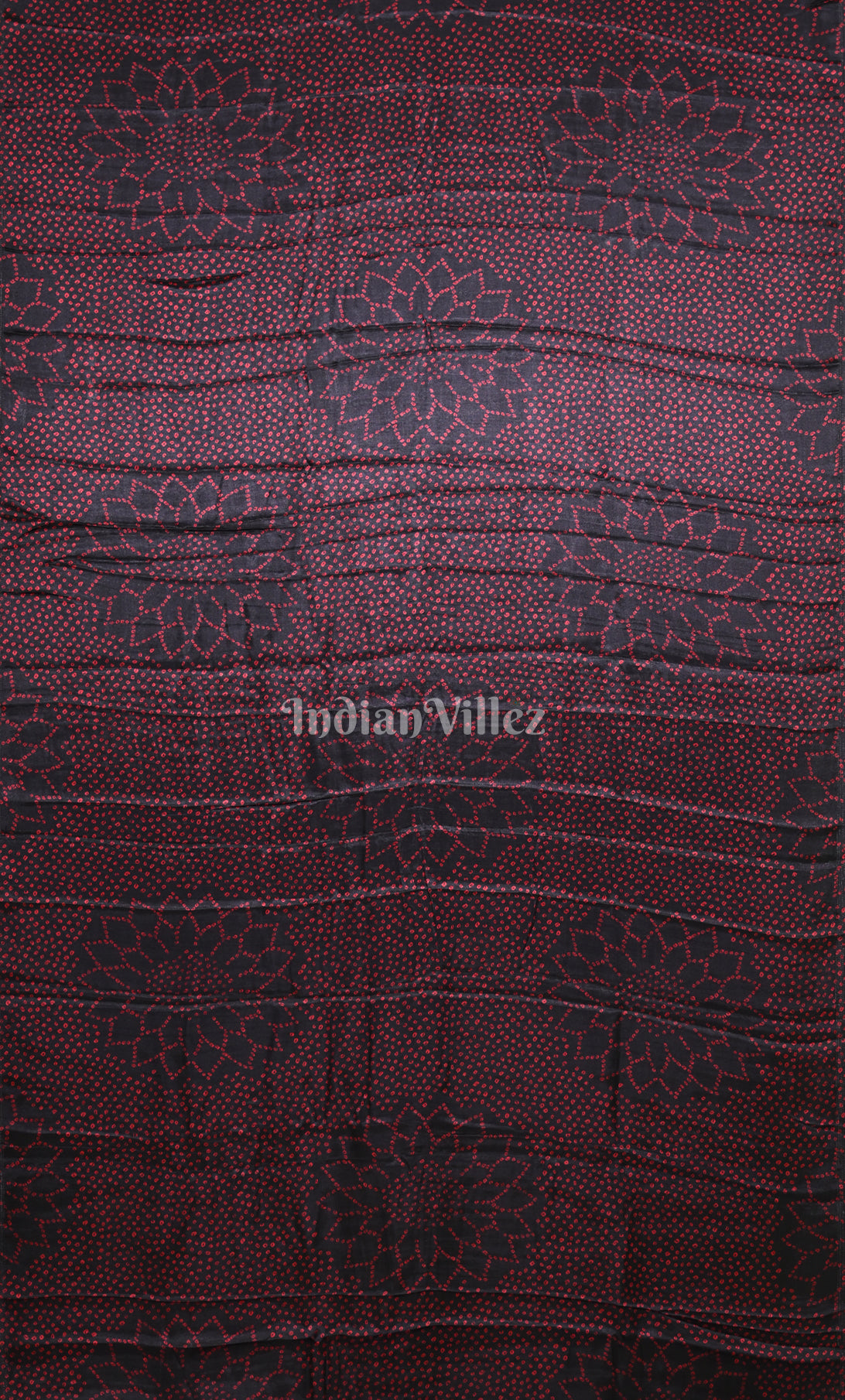 Purple Red Digital Print Gajji Silk Saree