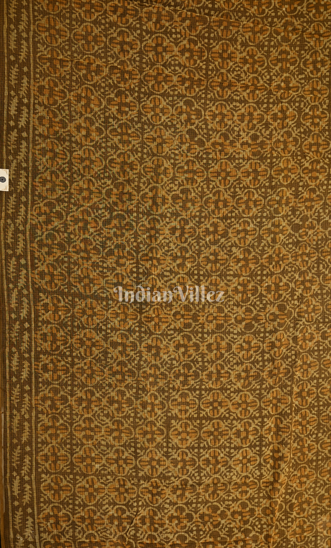 Mustard Yellow Dabu Block Printed Kotta Suit Sets