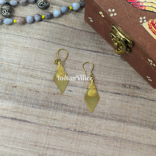 Handmade Dhokra Tribal Earring