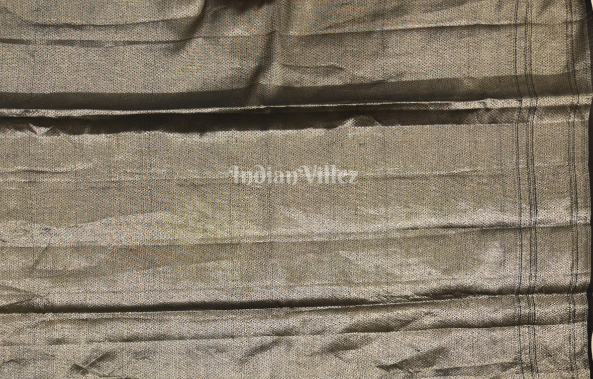 Exclusive Black Pure Katan Banarasi Silk Saree 