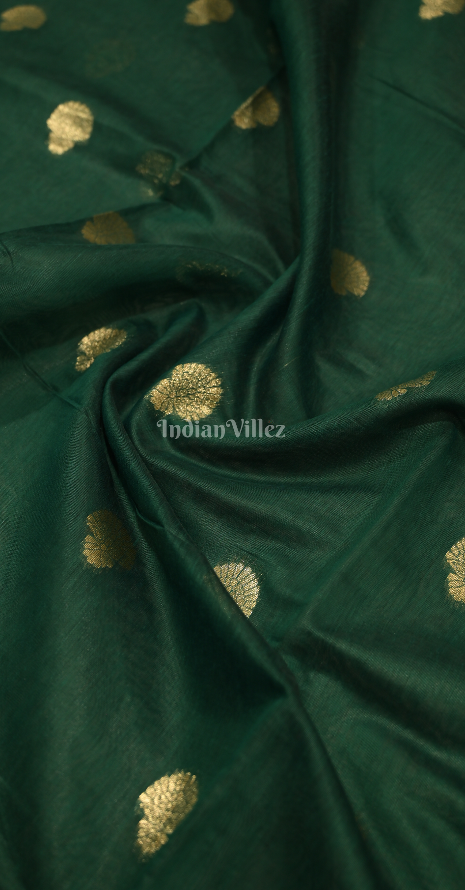 Bottle Green Modal Silk Saree
