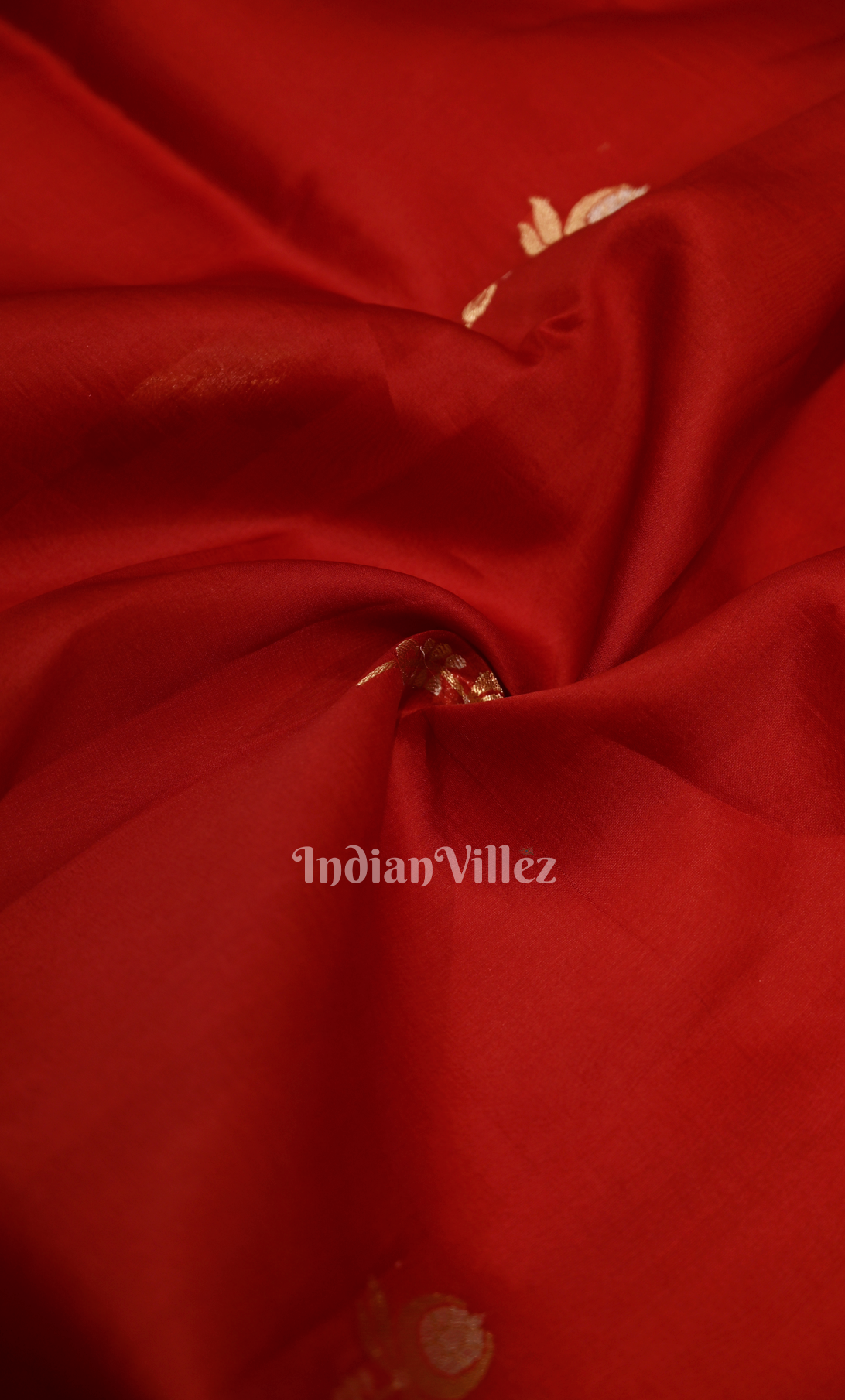 Maroon Golden Katan Banarasi Silk Saree 