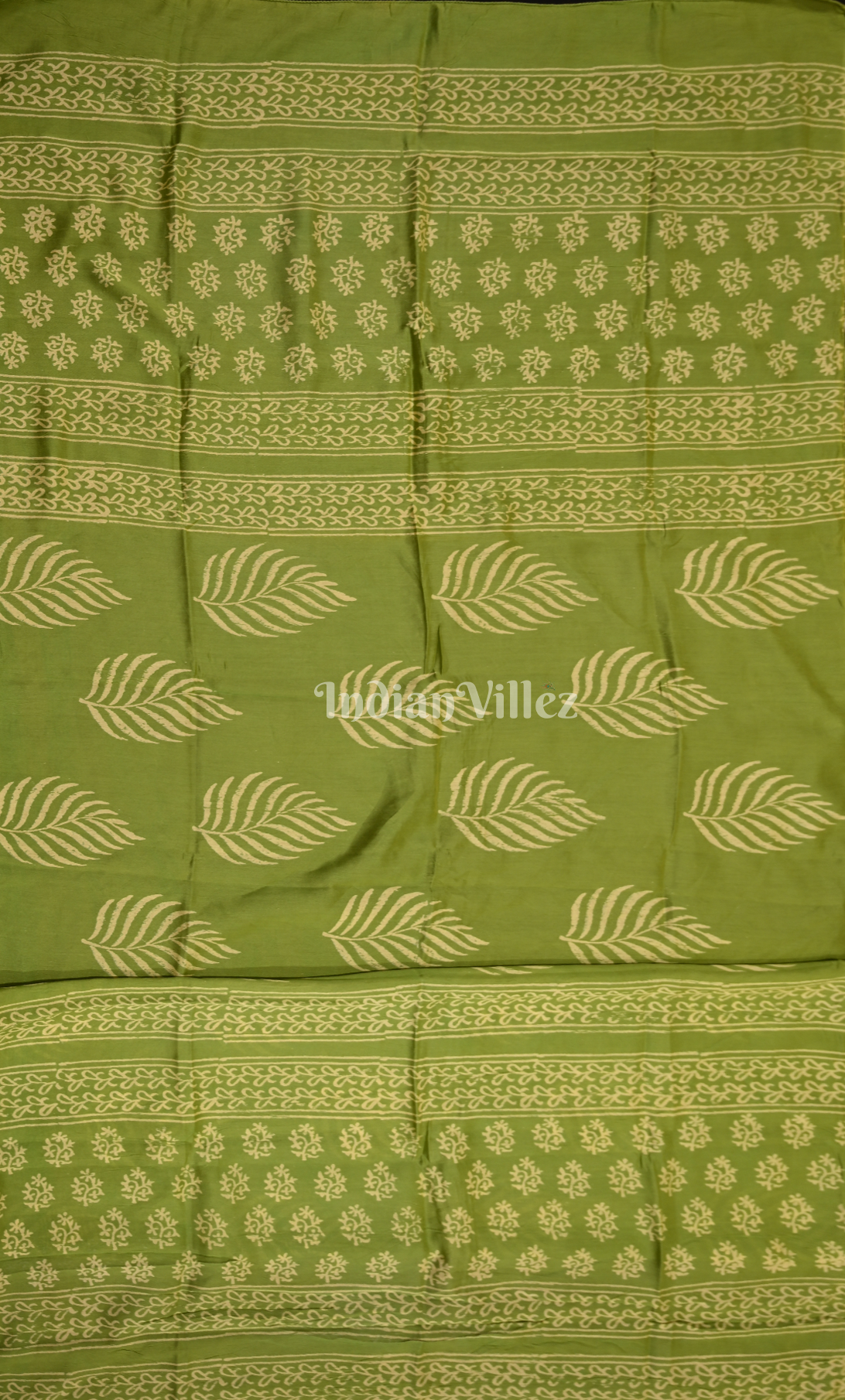 Purple Green Block Printed Cotton Suit Sets